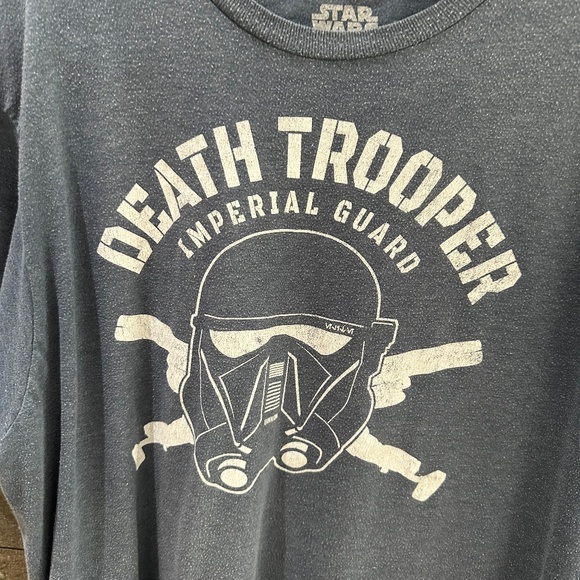 Star Wars Death Trooper Gray S/S T shirt Size L - Picture 3 of 6